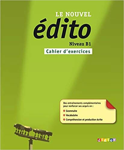 Le Nouvel Edito B1 Exercise Book